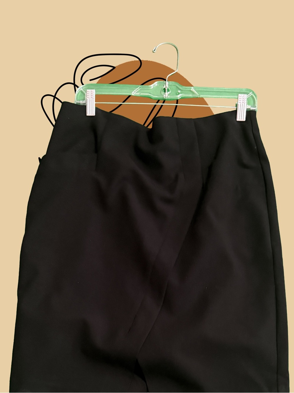 LOFT Black Pencil Skirt